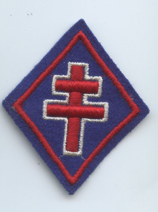 losange de bras 1° division française libre 1944-45