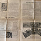 lot de papiers journaux et photos du 2° régiment de dragons 1945-46