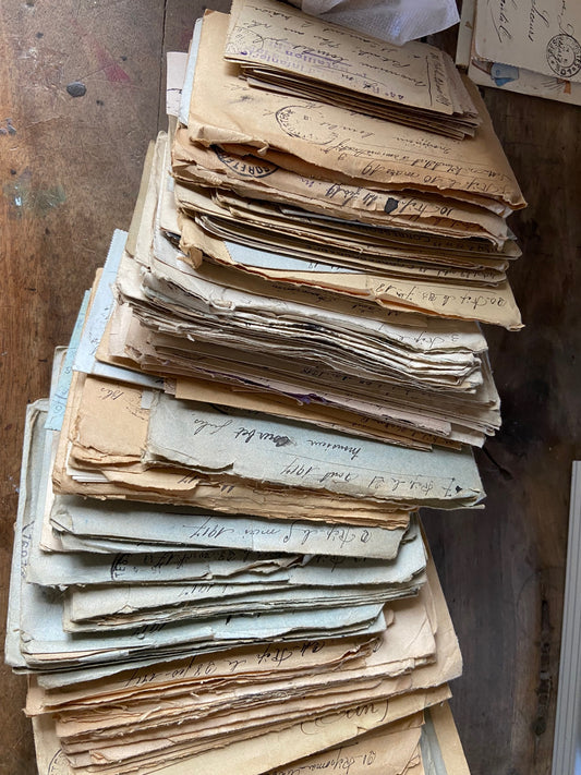 lot de plus de 500 courriers et documents poilu du 44°RI 1914-1918