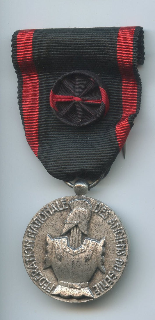 médaille des anciens du génie avec rosette argentée