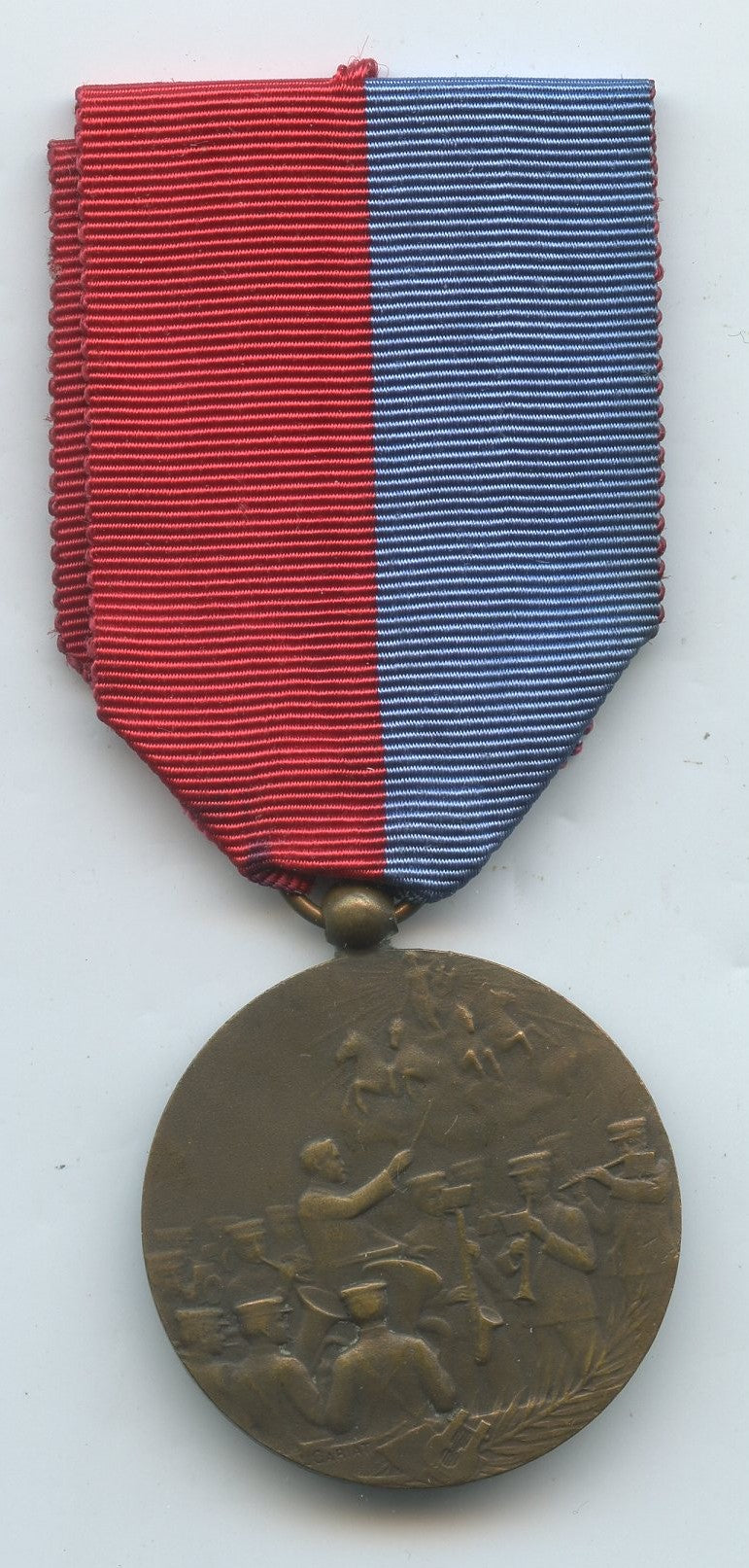 médaille de la fanfare de la ville de Paris, poinçon Arthus Bertrand