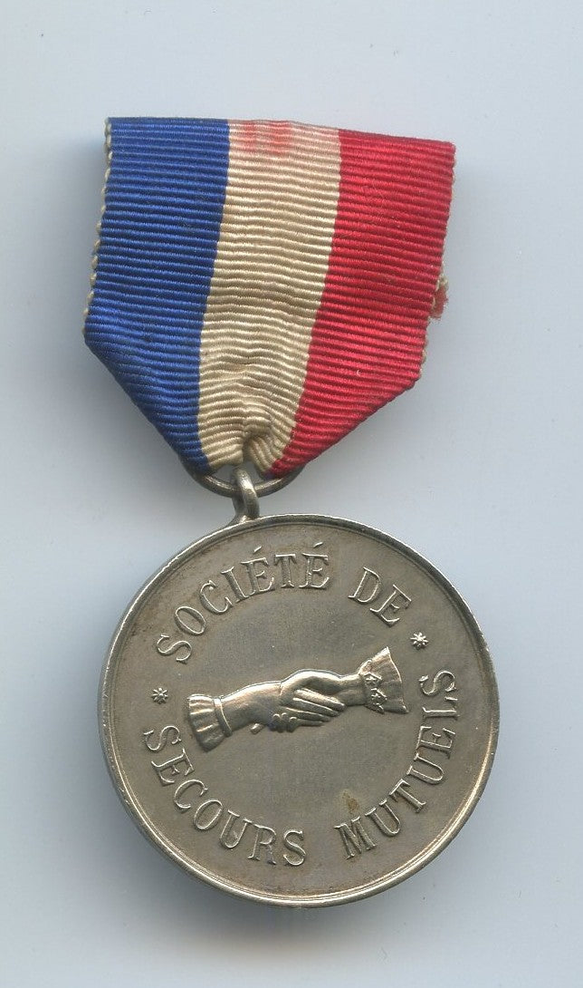 médaille de la société des secours mutuels de Remiremont Vosges