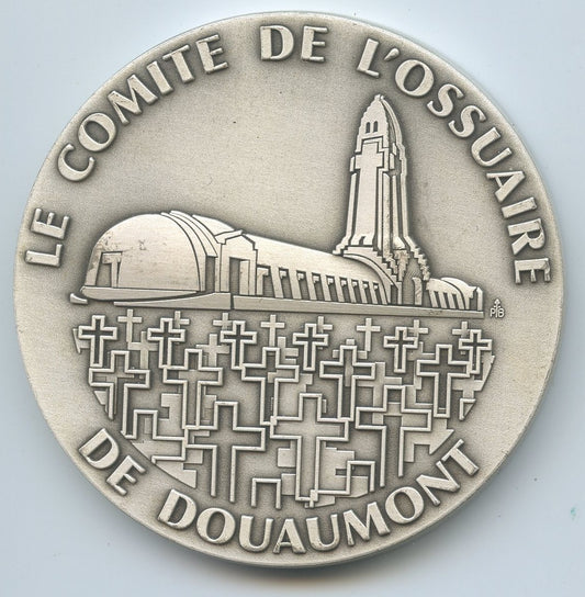 médaille de table Verdun 90° anniversaire de l'armistice numérotée tirée à 100 exemplaires