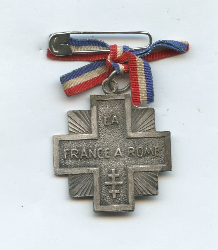 1914-1918 : médaille la France à Rome 34mm