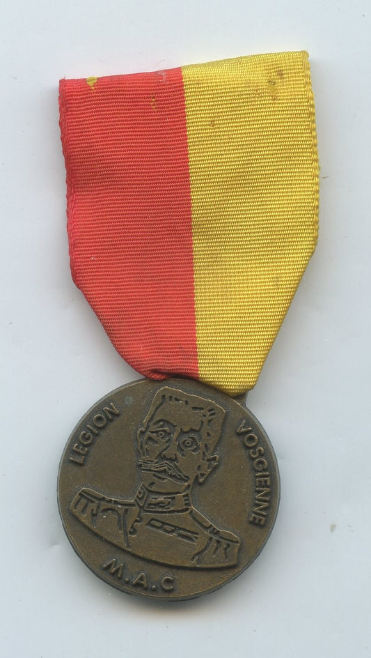 médaille de la Légion Vosgienne Association d'anciens combattants Lyautey