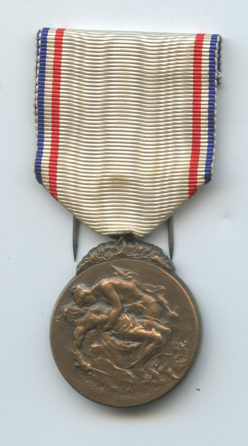 médaille de la reconnaissance française 1er type 1914-1918