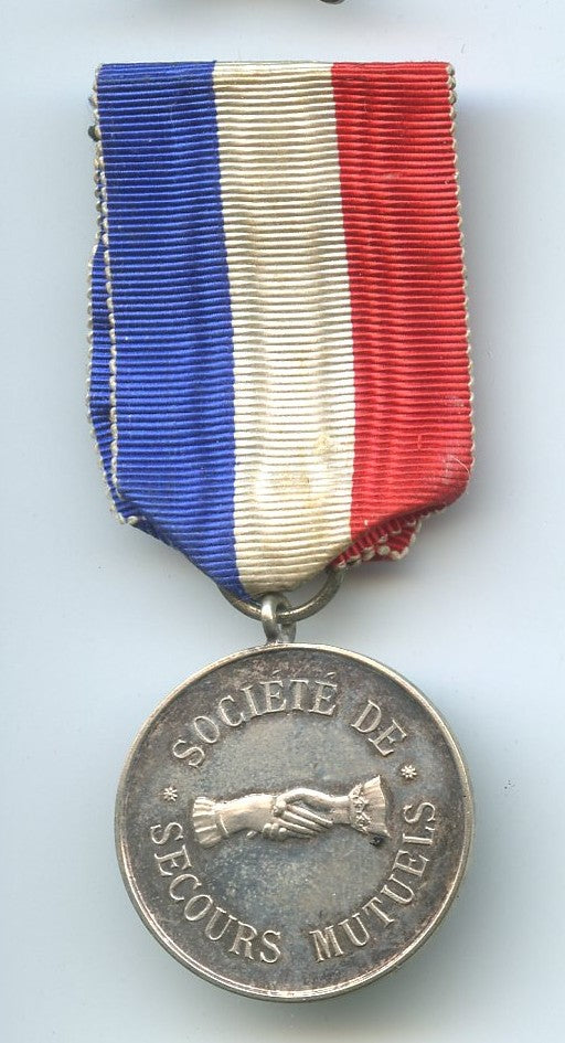 médaille société de secours mutuels de Remiremont Vosges vers 1900