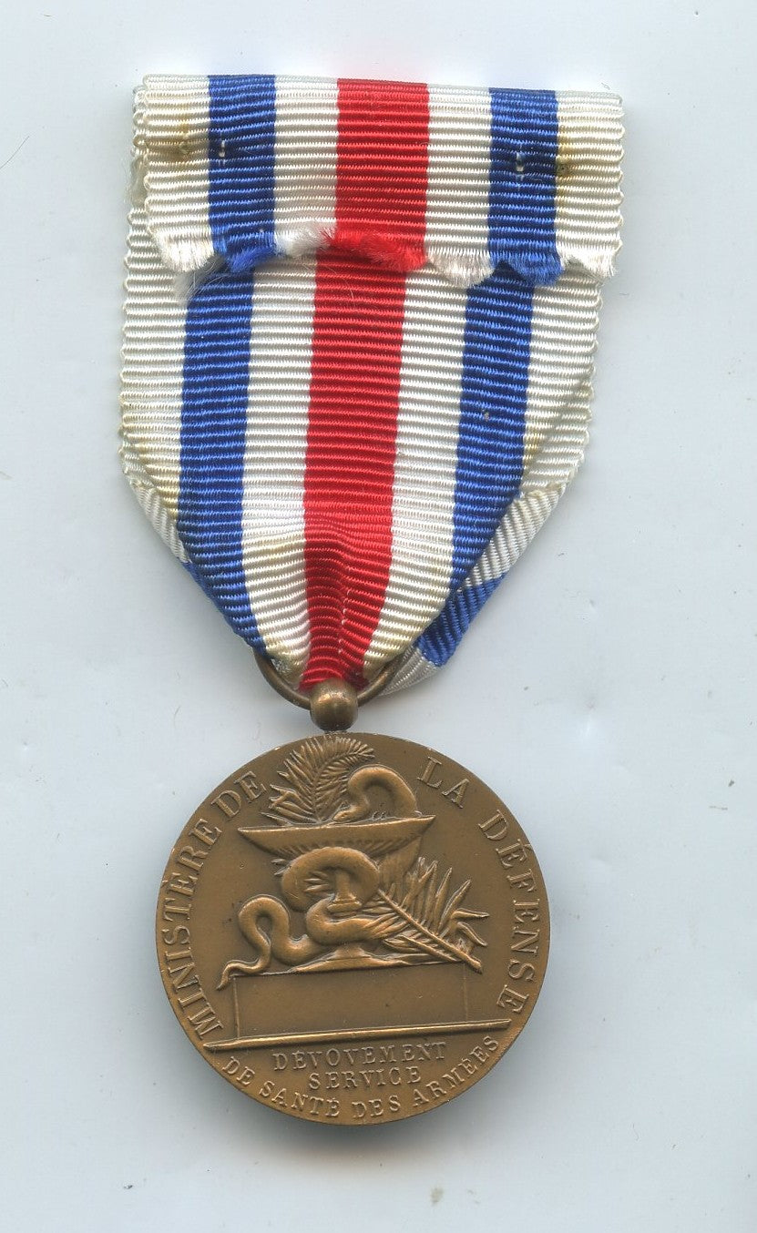 médaille de bronze du service de santé militaire ministère de la défense