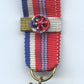 réduction grand officier de la croix franco- britannique avec rosette