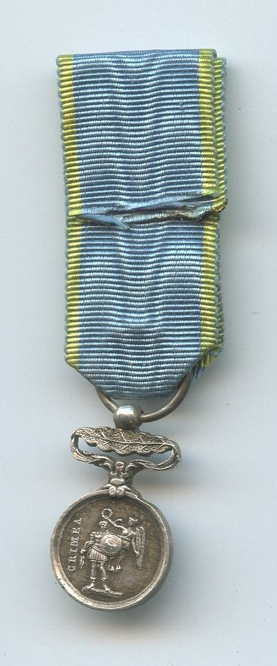 médaille réduction de Crimée 11mm agrafe Sébastopol