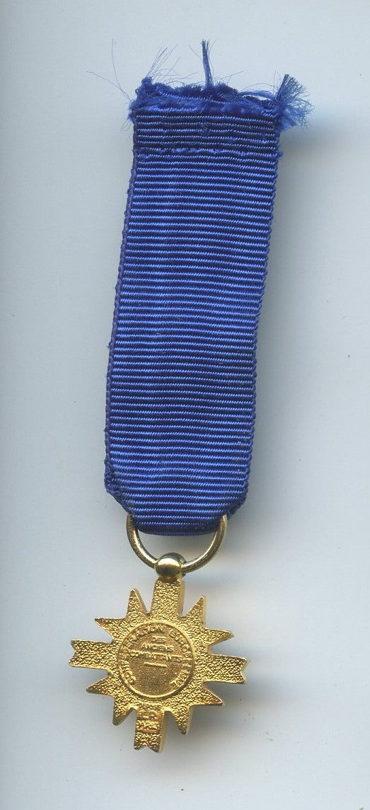 médaille réduction combattant de l'europe