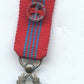 réduction médaille de la liberté anciens combattants franco américains, classe argent avec rosette 1939-45