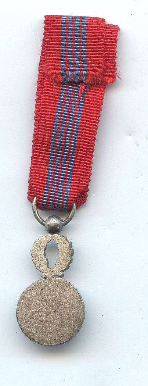 réduction médaille de la liberté anciens combattants franco américains, classe argent avec rosette 1939-45