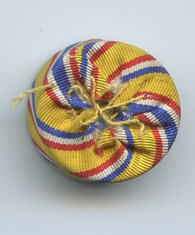 rosette ordonnance pour médaille des pompiers