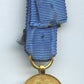 réduction de la médaille d'or de la valeur militaire Italie 16mm