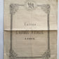 second empire : chant ou poème entrée de l'armée d'Italie à Paris 1859