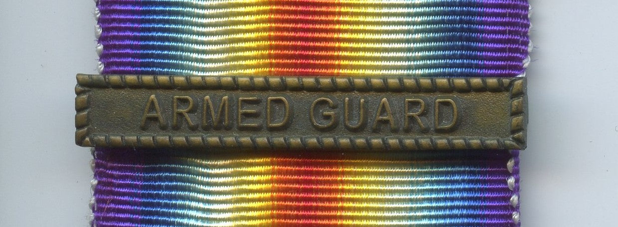 USA : agrafe pour la marine de la médaille interalliée  Armed Guard