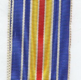 Ruban médaille des blessés, fabrication avant guerre ,  37 mm 13 cm de long