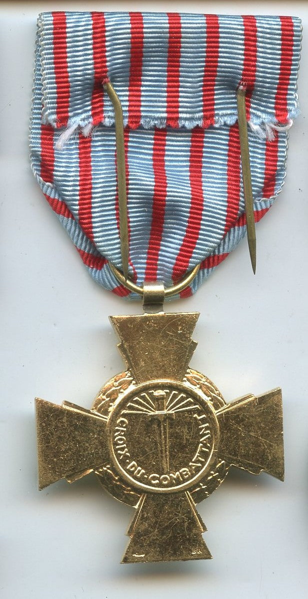 croix du combattant bronze doré 2