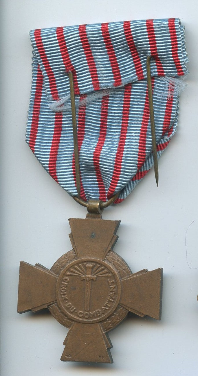 croix du combattant bronze mat