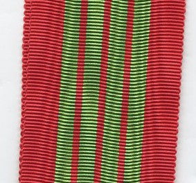 Ruban croix de guerre 1939,  37 mm, 13 cm de long