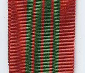 Ruban croix de guerre 1939, très brillant et très souple, 38 mm, 13 cm de long