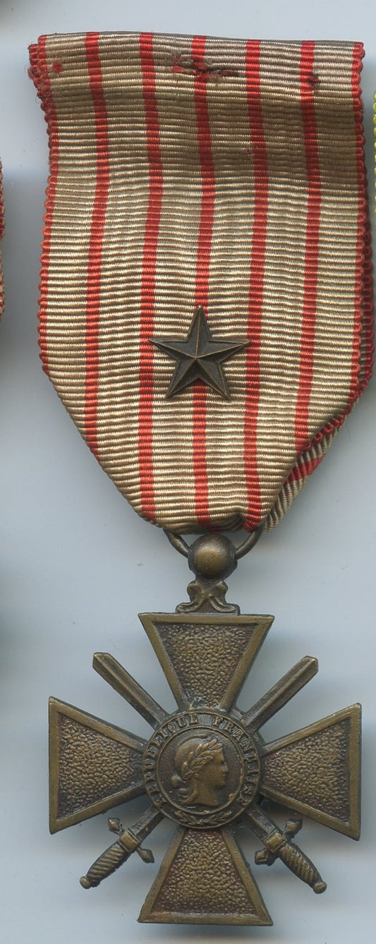 croix de guerre 1914-1918 variante