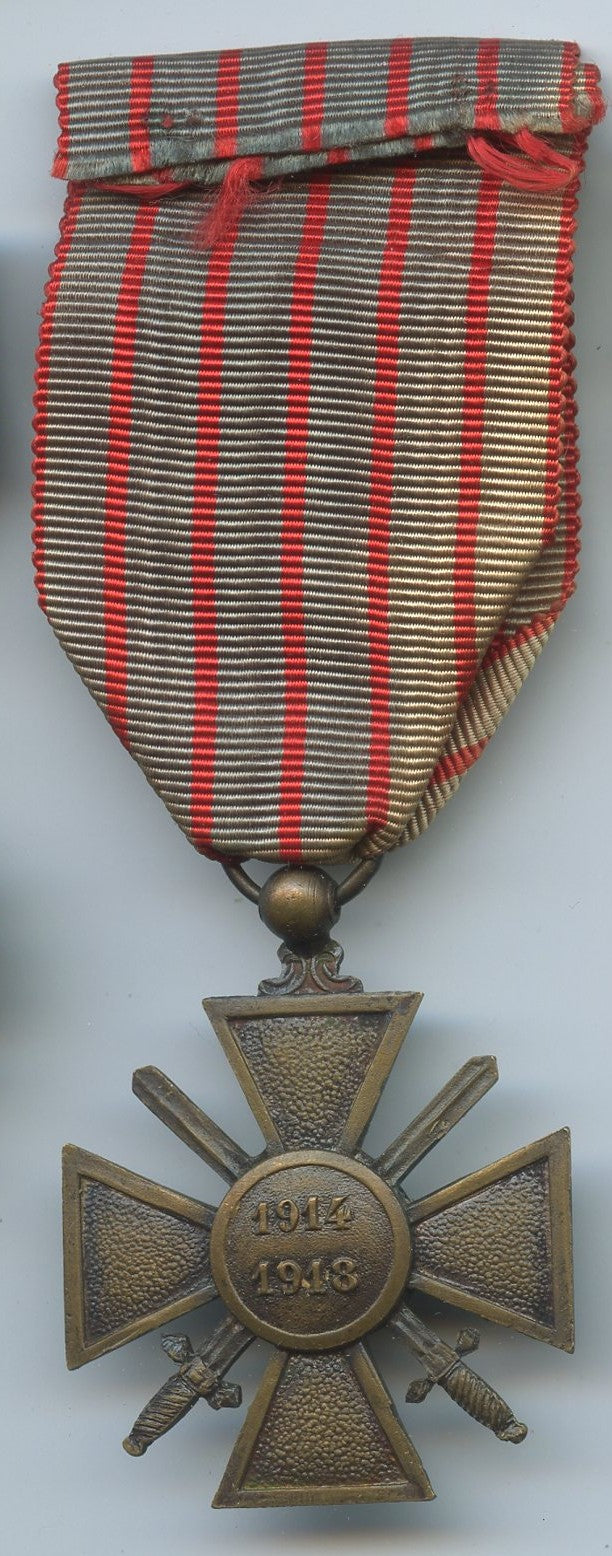 croix de guerre 1914-1918 variante