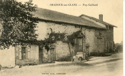 CPA Oradour sur Glane Puy Gaillard 1927 avant les destructions