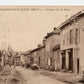 CPA Oradour sur Glane avenue de la gare 1933 avant les destructions