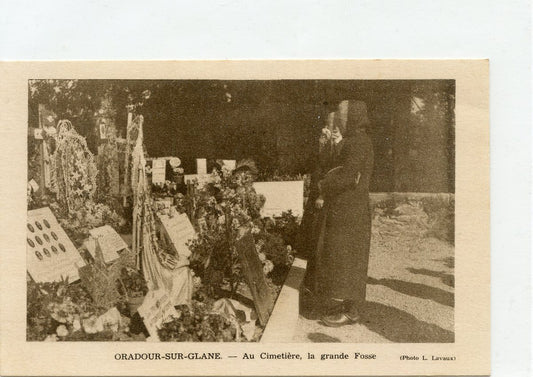 1939-1945 : CPA Oradour sur Glane, le cimetière