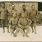 1914-1918 : carte photo soldats Français du 152ème RI, croix de guerre, Fourragère