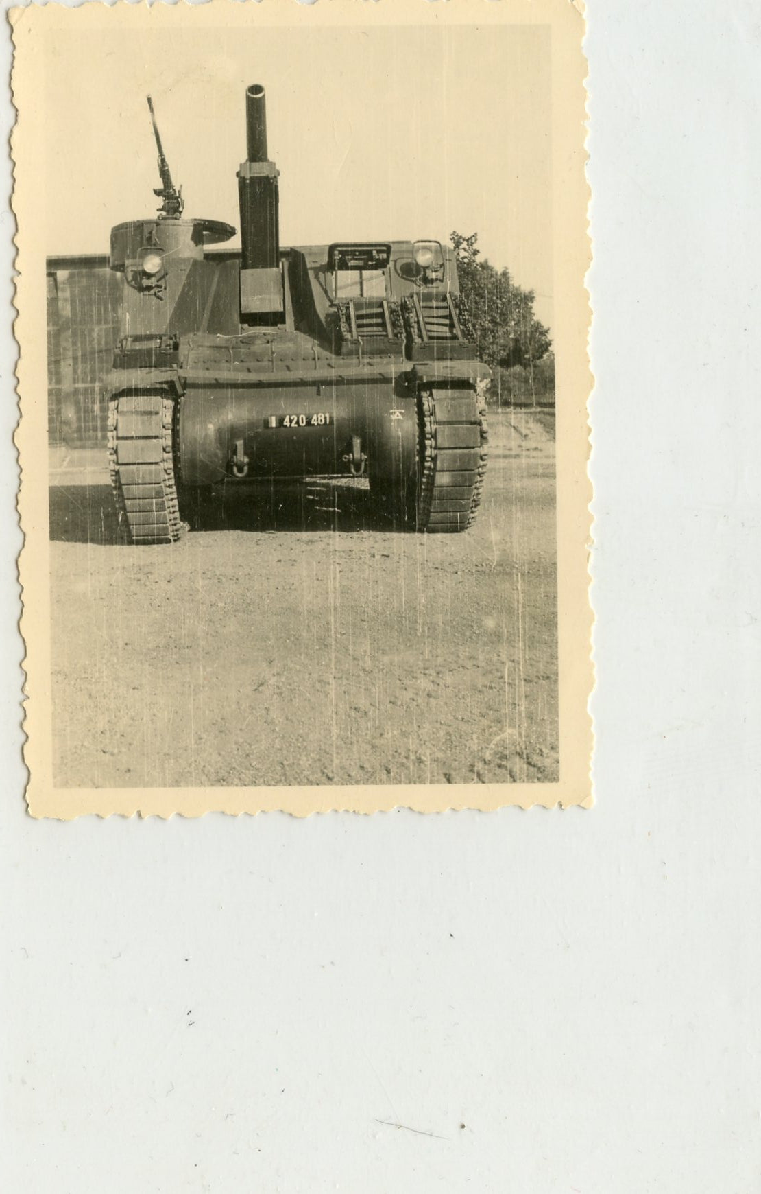 1944-45 : photo d'un char US M7 Priest