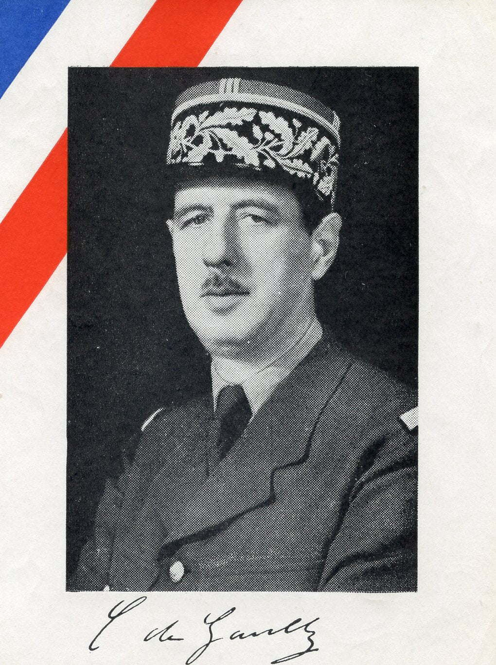 1939-1945 : image du général de Gaulle, France Libre