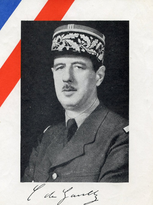 1939-1945 : image du général de Gaulle, France Libre