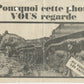 1939-1945 : tract allié anti-Allemand distribué par air, campagne de Russie