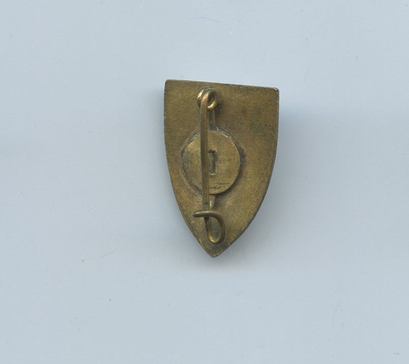 1939-1945 : insigne Alsace et Lorraine libres, France Libre, Londres 22 x 16 mm