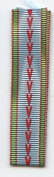 Ruban réduction médaille commémorative 1939-45 13 mm, 10 cm de long