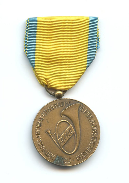 France : médaille de la fédération nationale des anciens chasseurs