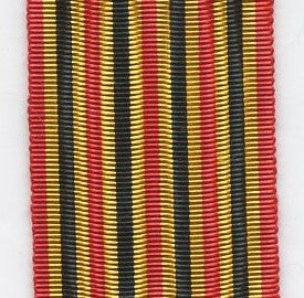 Belgique : ruban Médaille Militaire, 37mm de large, 13 cm de long