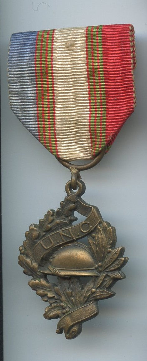 médaille du l'Union Nationale des Combattants