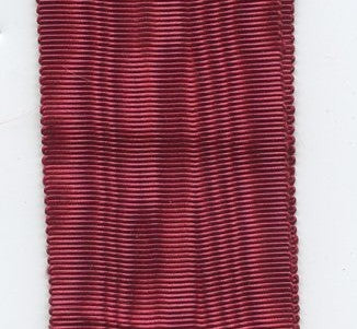 Belgique : ruban ordre de la couronne , 37mm de large, 13 cm de long