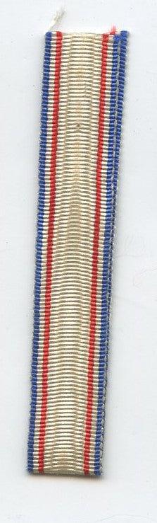 Ruban réduction médaille de la reconnaissance française 9 mm, 10 cm de long