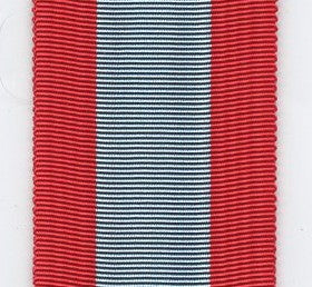 Ruban croix de guerre des TOE,  37 mm 13 cm de long